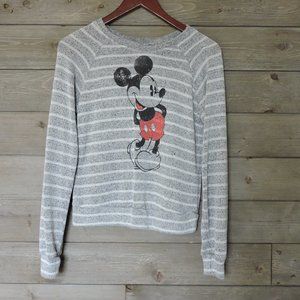 Disney Mickey Mouse Striped Sweater